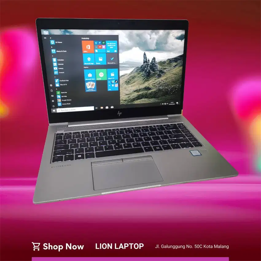 Core i5 Gen 8 RAM 8GB SSD 256GB HP Elitebook 840 G5 [06|07]