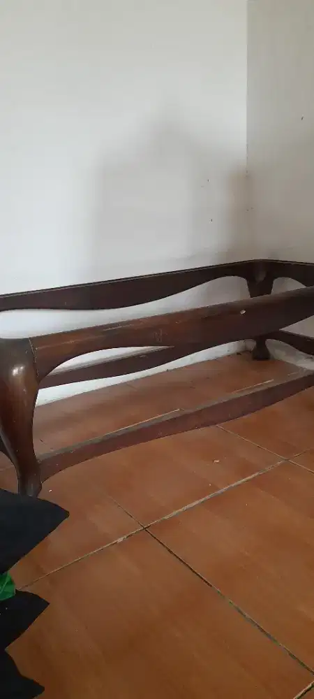 Meja tamu kayu jAti
