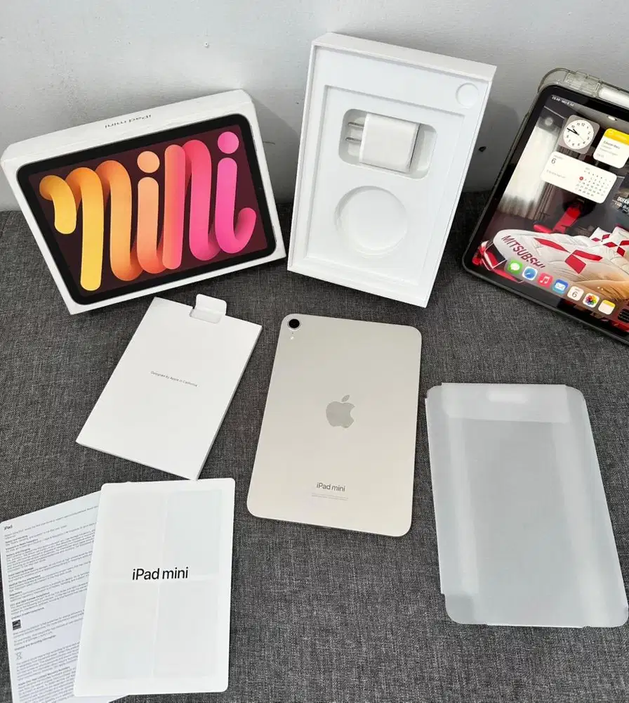 Ipad Mini 7 128GB A17 Pro BH 100 cc 85 Garansi sampai Des 2025