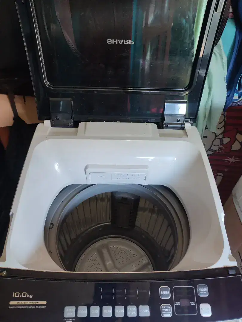 Sharp mesin cuci 1 tabung