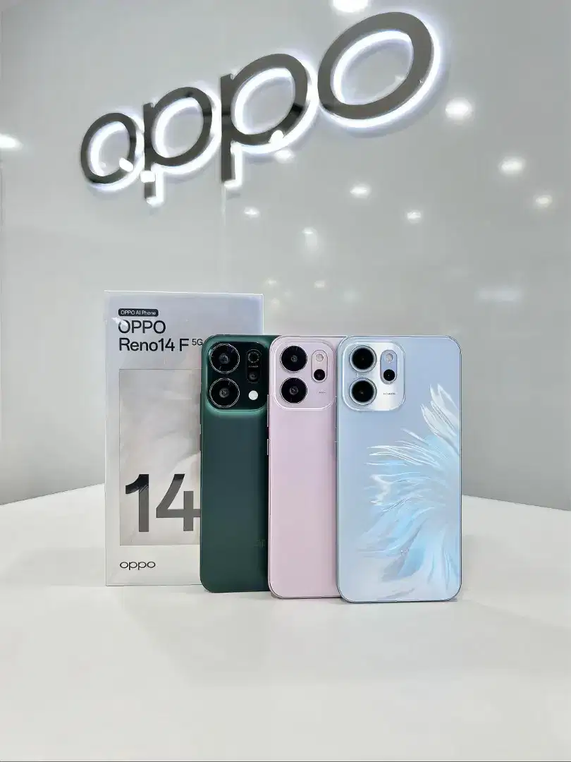 Oppo Reno 14f 5G 8/256 New (Bisa COD)