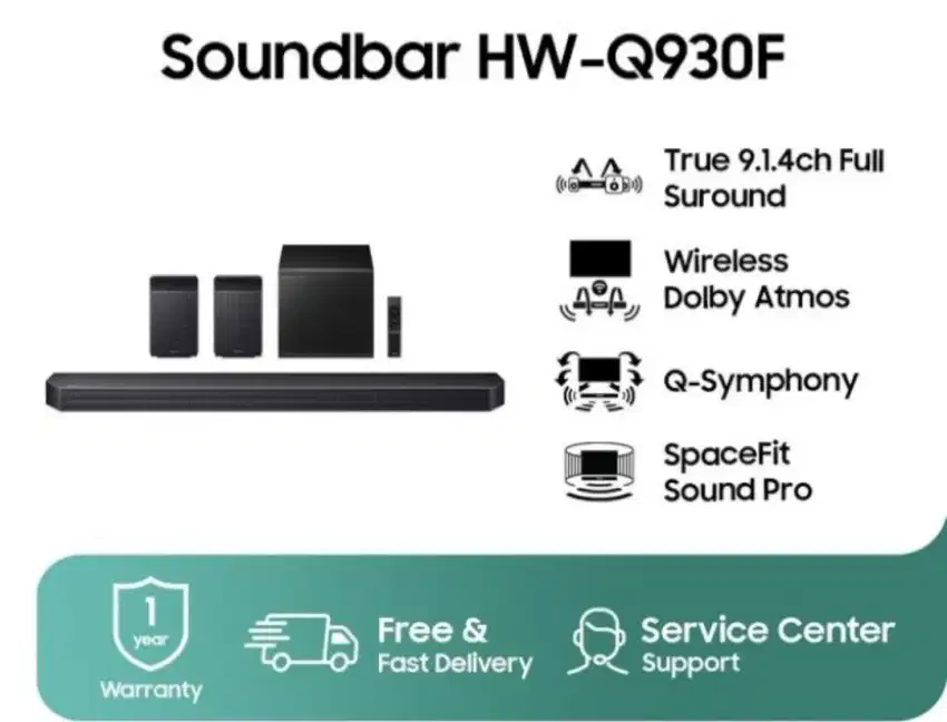 SAMSUNG SOUNDBAR true 9.1.4ch