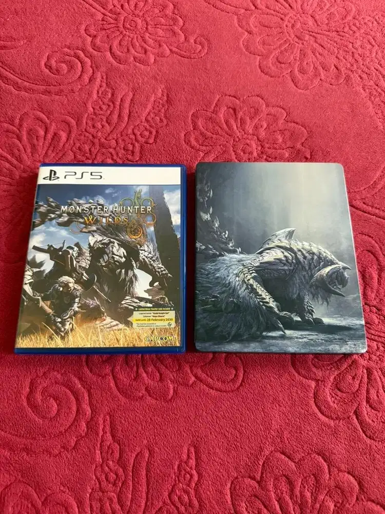 BD PS5 Monster Hunter Wilds + Steel Case