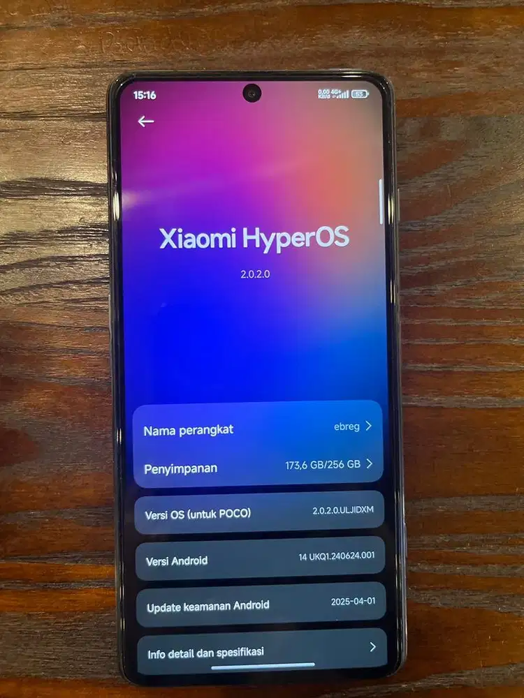 Dijual POCO F4 GT 8/256 GB full set mulus