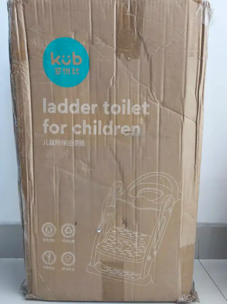 KUB Ladder Toilet Training Anak - Potty Trainer Adaptor Toilet
