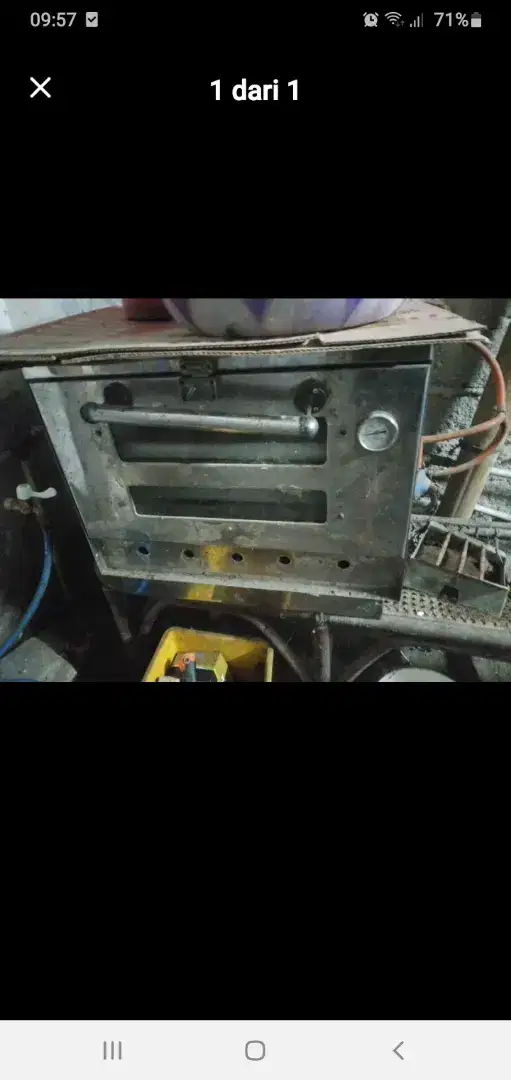 Oven /memanggang bahan bakar gas