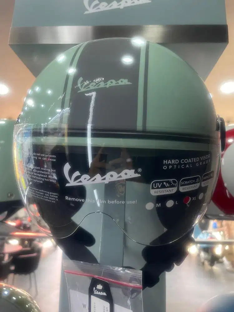 Vespa Genuine Helmet SNI Green 2.0