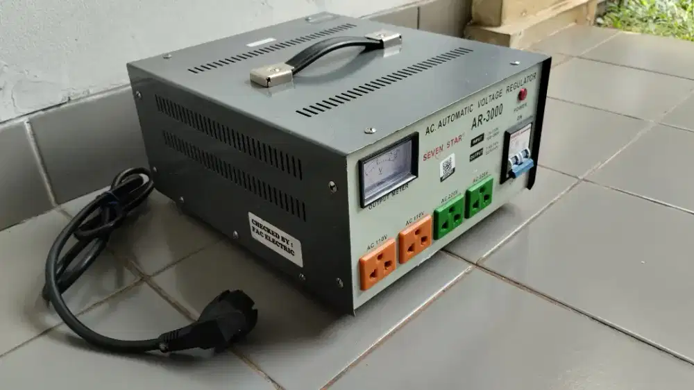 Stabilizer Seven star 3000 watt Ar-3000 second