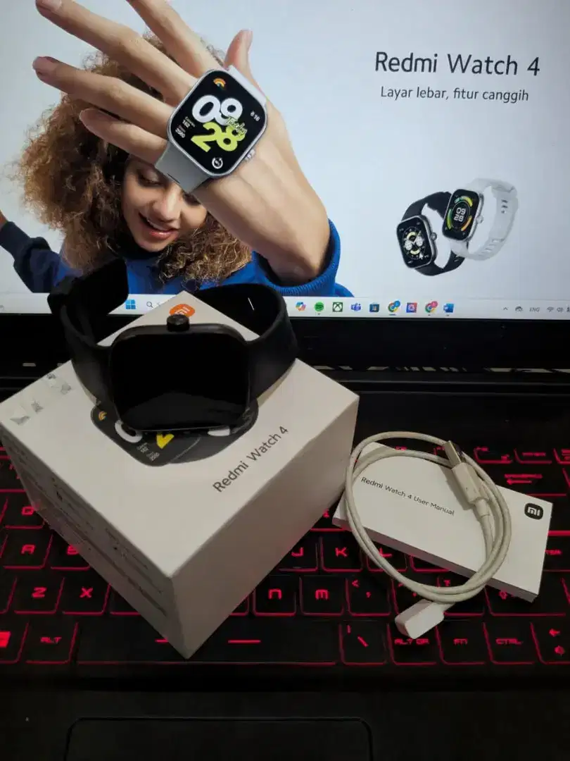 Redmi watch 4 hitam
