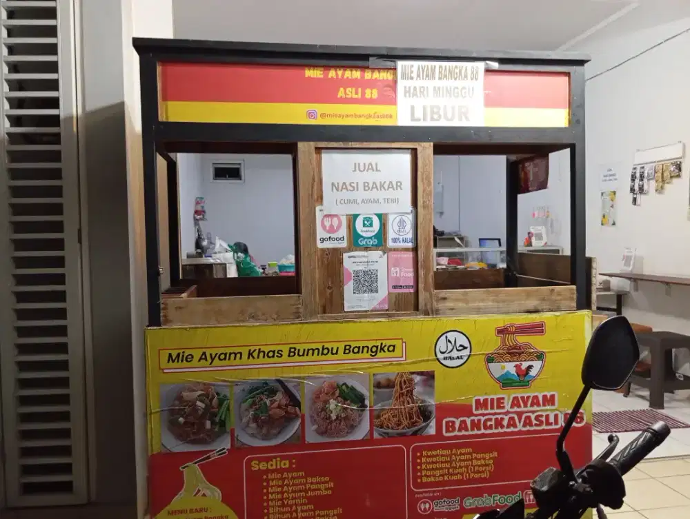 gerobak mie ayam