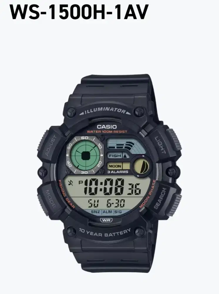 Casio general WS-1500H