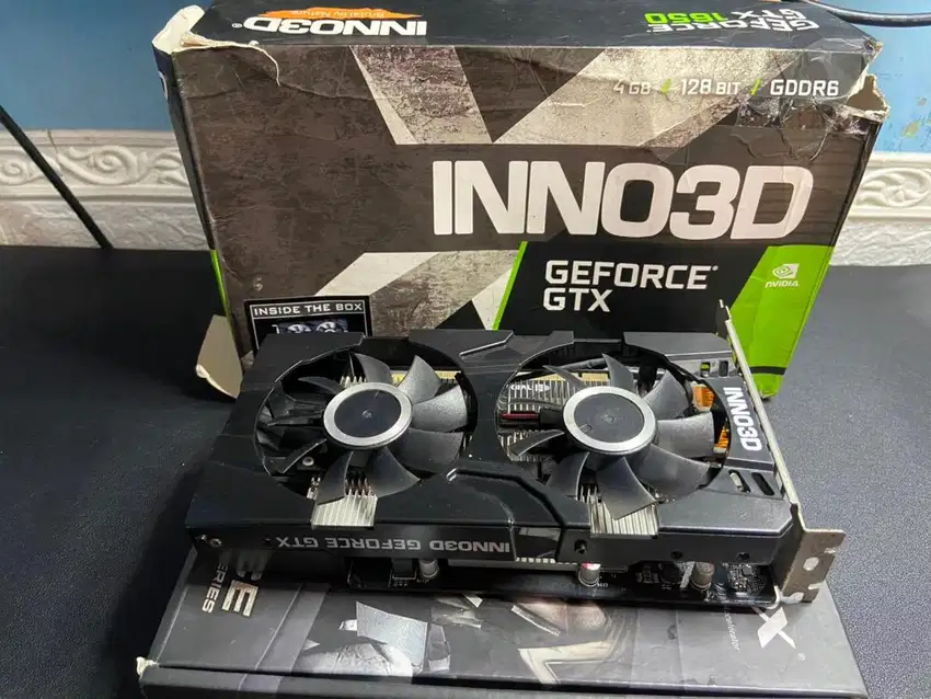 Inno3D GeForce GTX 1650 TWIN X2 OC GDDR6 Non Pin Power!!