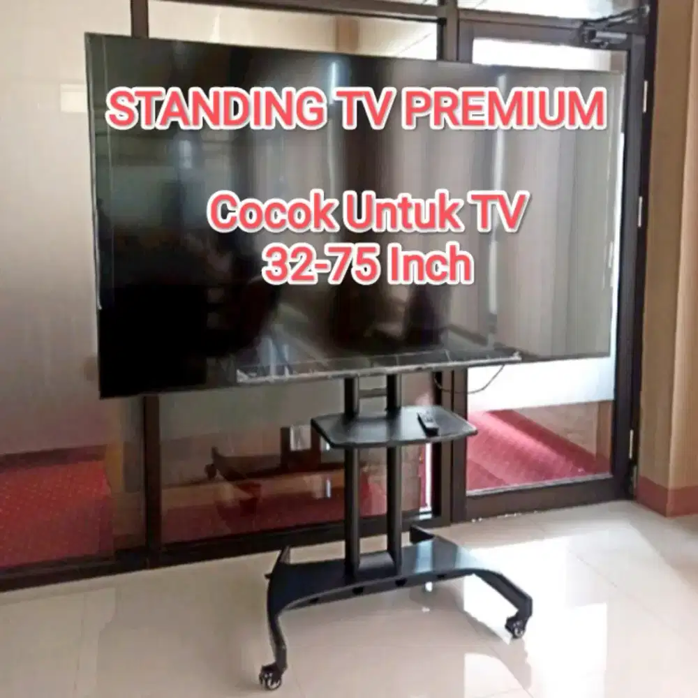 North Bayou 65 75 Inch Bracket Standing TV Premium Jumbo