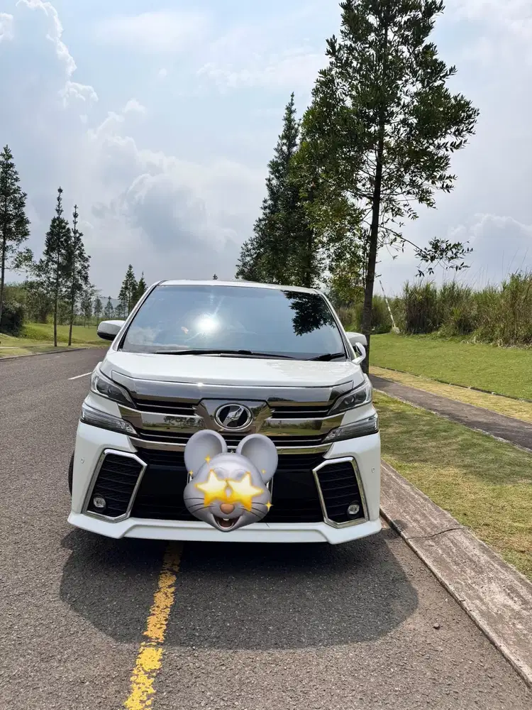 Toyota Vellfire ZG 2.5 CBU Japan 2015 Istimewa