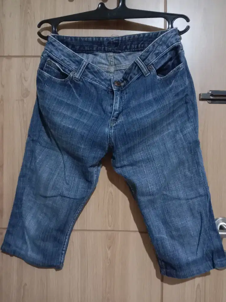 Celana Jeans 7/8 Navy