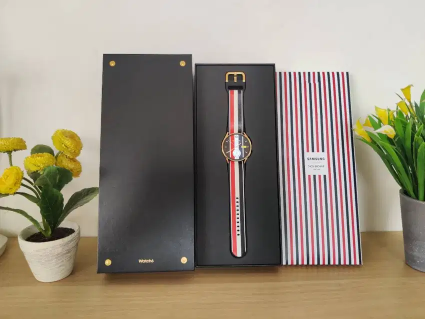 Samsung Galaxy Watch 6 40MM Thom Browne Fullset Original Resmi SEIN