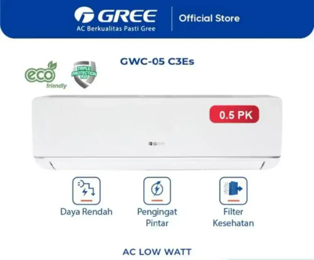 AC Gree GWC-05C3ES ( low Watt )