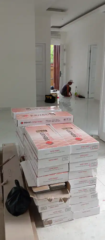 JASA PASANG VINYL LANTAI SPC/SPC Click DENPASAR