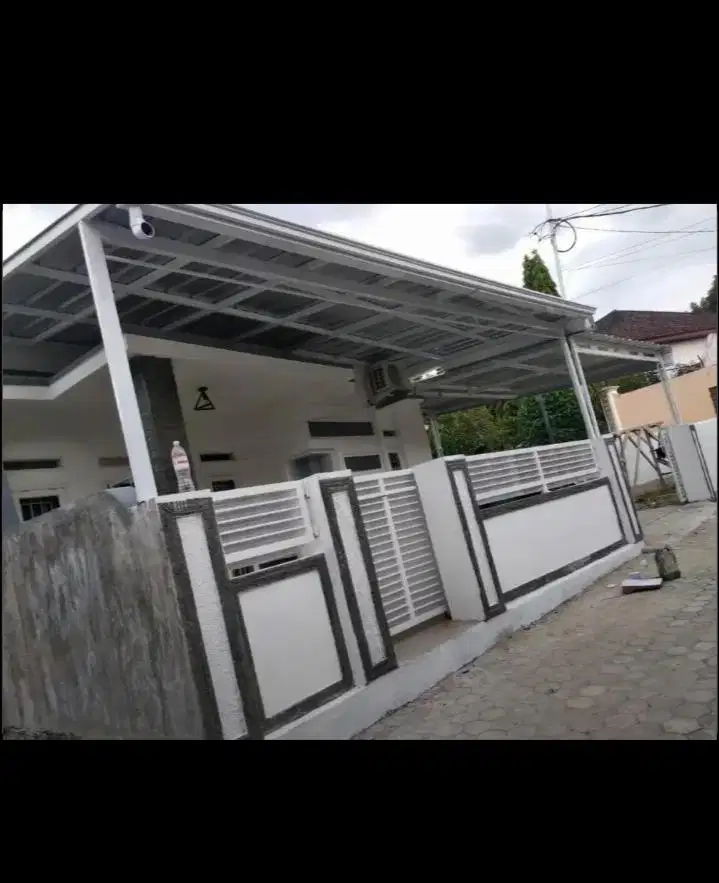 Kanopi spandek bonus talang air