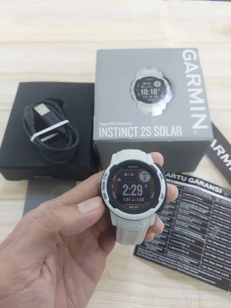 Garmin Instinct 2S Solar Second Resmi Mulus