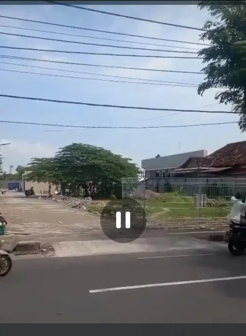Disewakan lahan tanah strategis untuk usaha