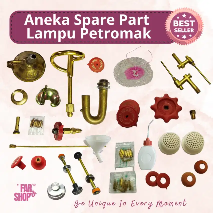 Set Peralatan & Sparepart Lampu Petromak — Lengkap & Siap Pakai!