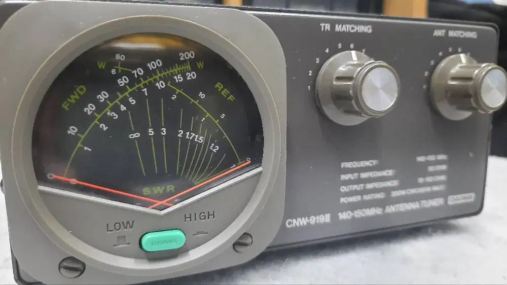 ANTENA TUNER 2 METER BAND DAIWA919ii