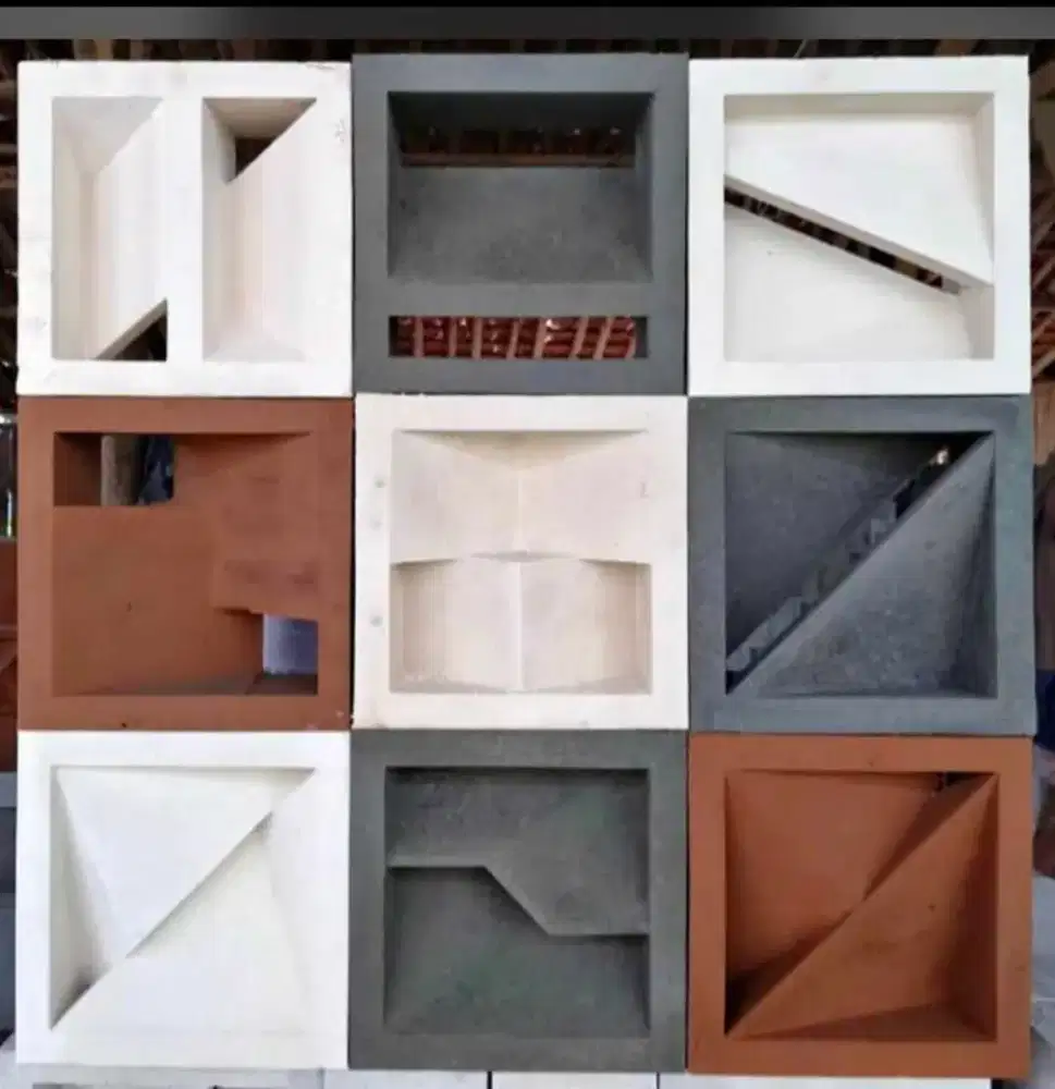 Rosterbeton minimalis macam motif