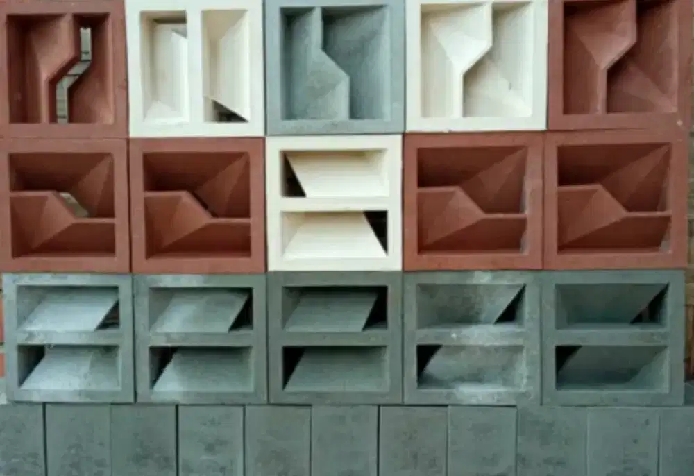 Rosterbeton minimalis macam motif