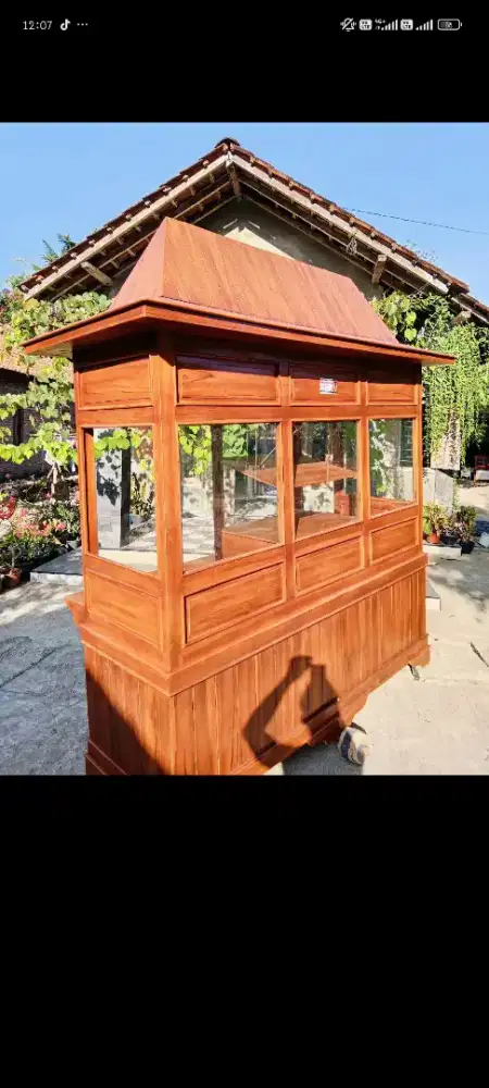 Gerobak mie ayam bakso wonogiri