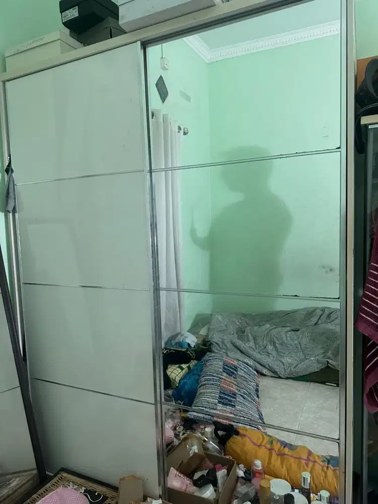 LEMARI INFORMA SLEDING2 pintu NEGO