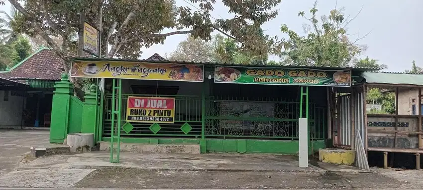 DIJUAL TANAH DAN BANGUNAN MURAH STRATEGIS