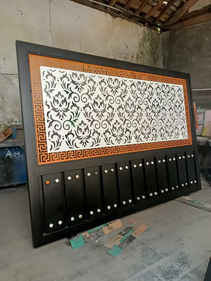 Pagar plat lassercating