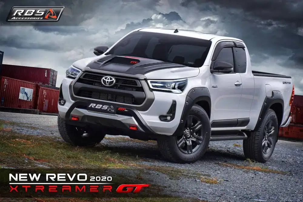 Bonnet Hood Scoop Toyota All New Hilux Revo