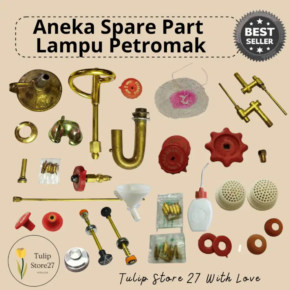 Set Peralatan & Sparepart Lampu Petromak — Lengkap & Siap Pakai!