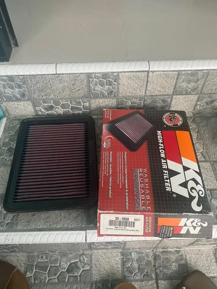 K&N filter mazda 2 skyactiv komplit