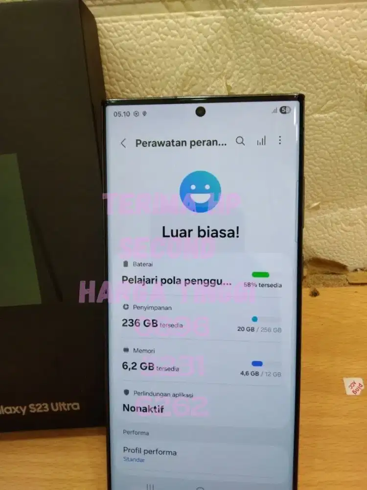 galaxy s23 ultra 256gb  green