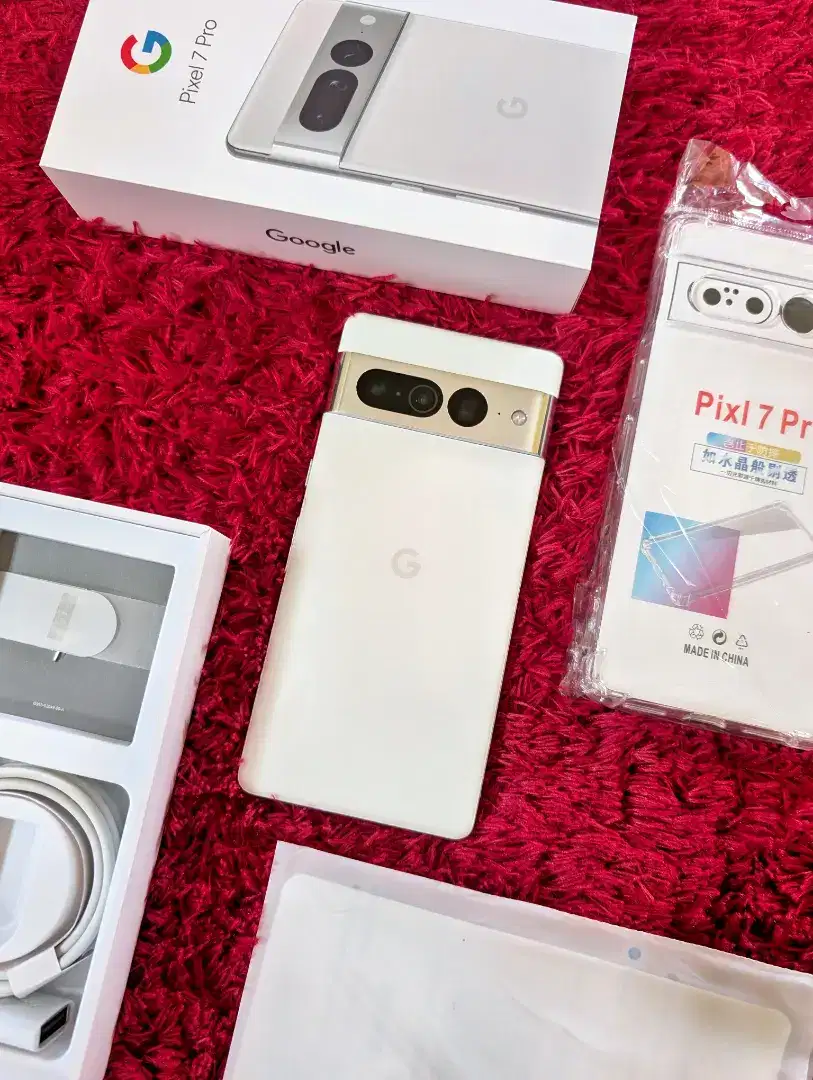 Google Pixel 7 Pro White 12/128GB Versi US Fullset Bonus