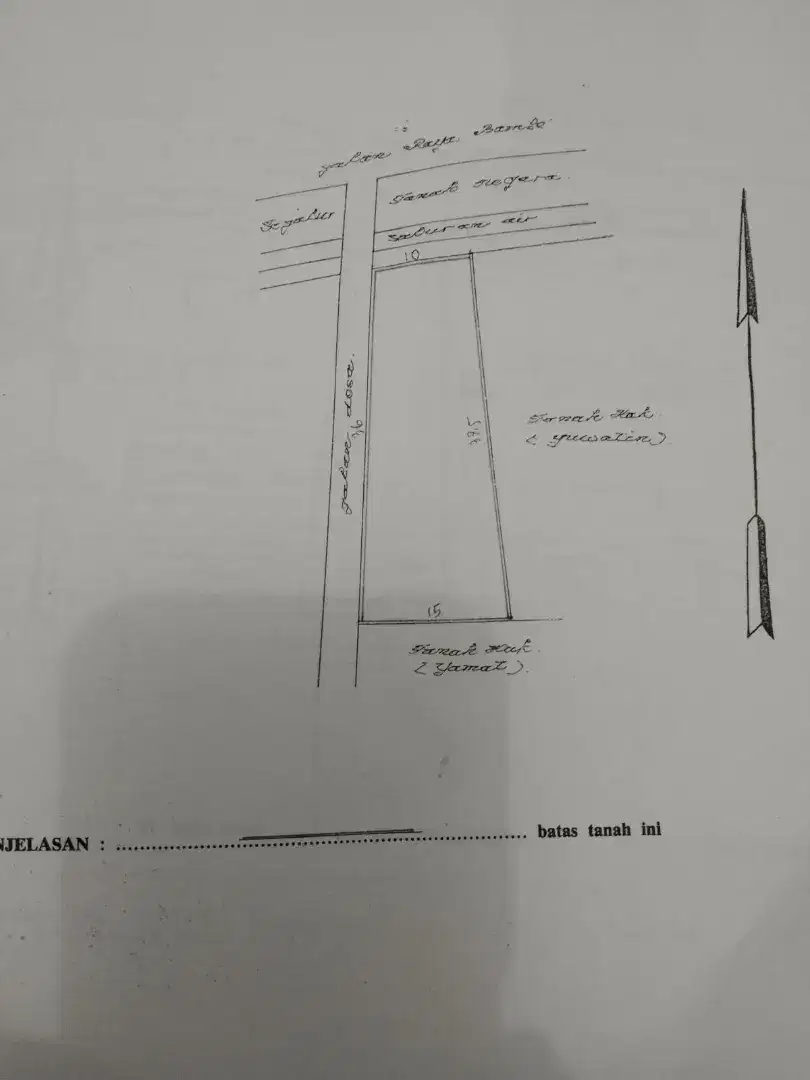 Dijual Tanah Komersial Nol Jalan Pakal Madya – Dekat Citraland Utara
