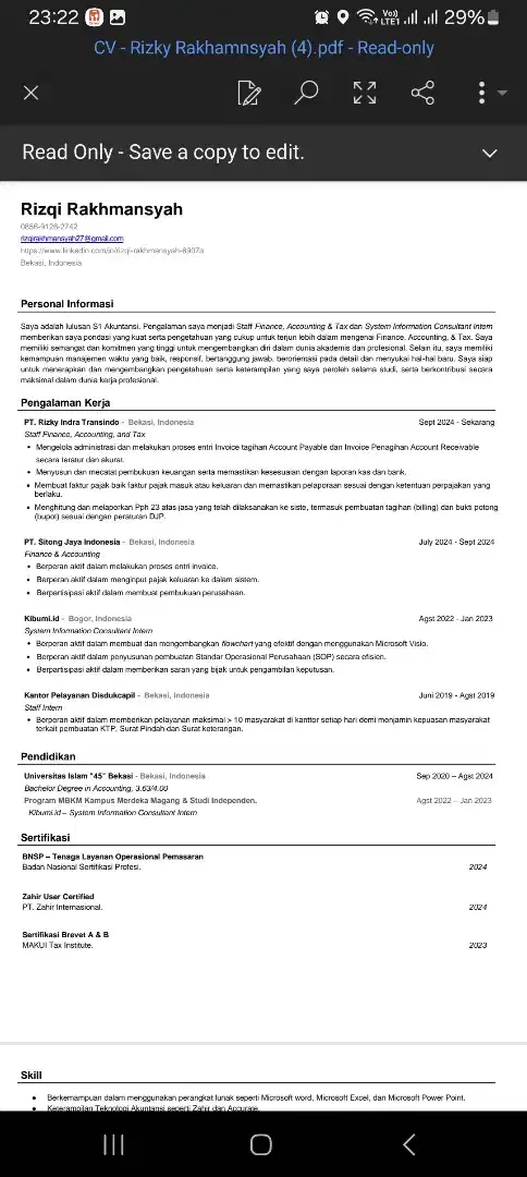 Pembukuan dan Data entry