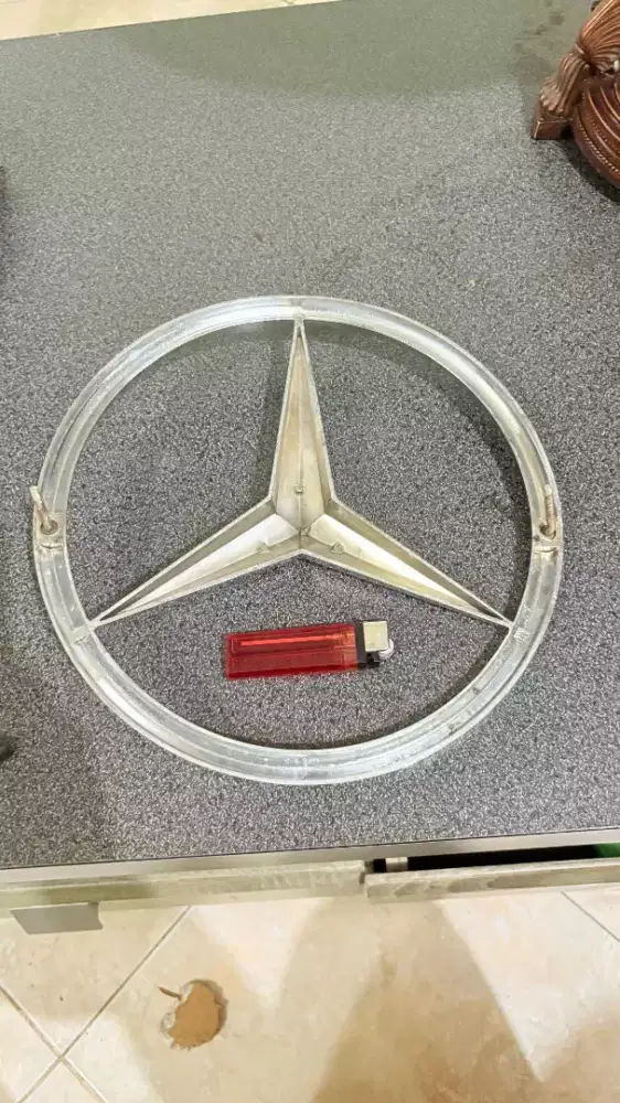 Logo emblem Mercedes Benz 26cm Original