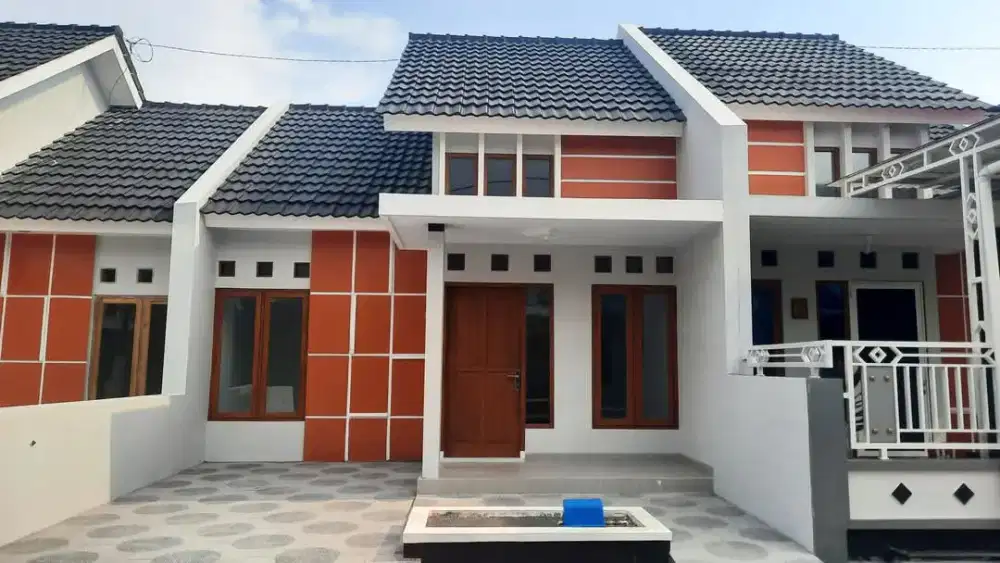 Rumah di depok lokasi di pinggir jalan raya harga pepaya