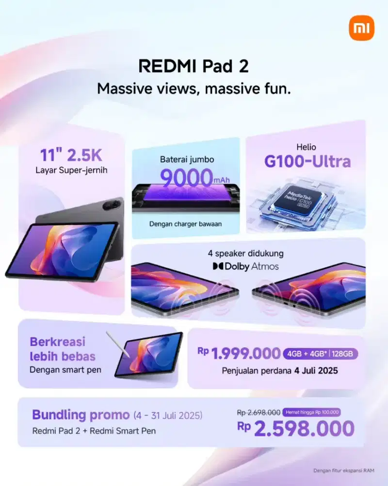 Redmi Pad 2 4/128GB