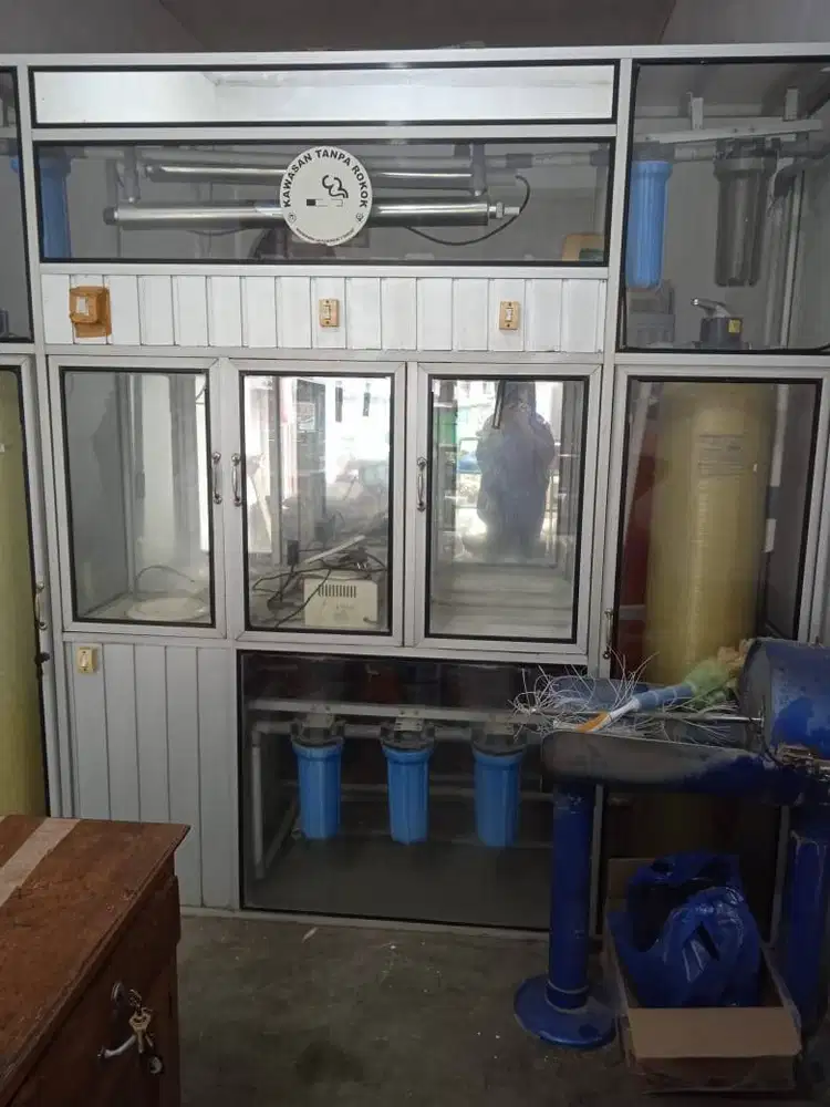 Dijual mesin air galon sepaket lengkap