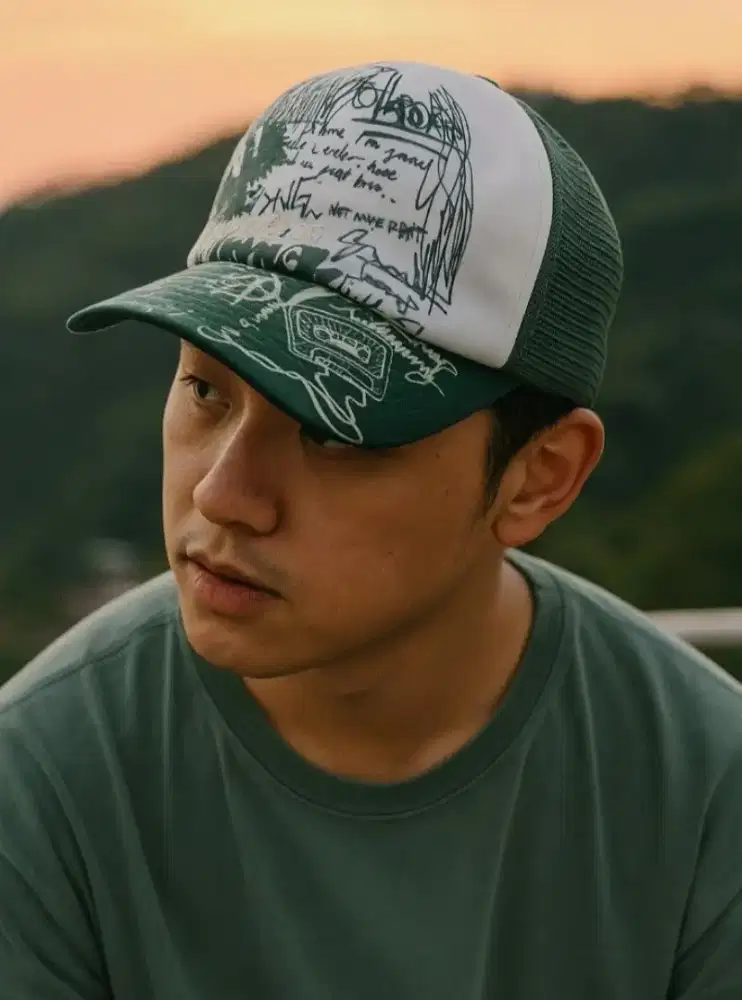 Topi Billabong Vintage Rope hat tali lawas 90s original preloved