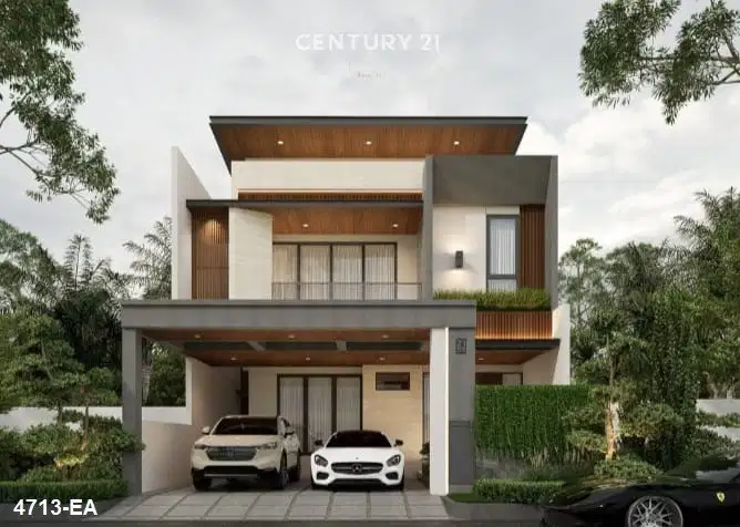 Dijual Rumah Premium Modern Contemporer 2 Lantai Di Bsd City