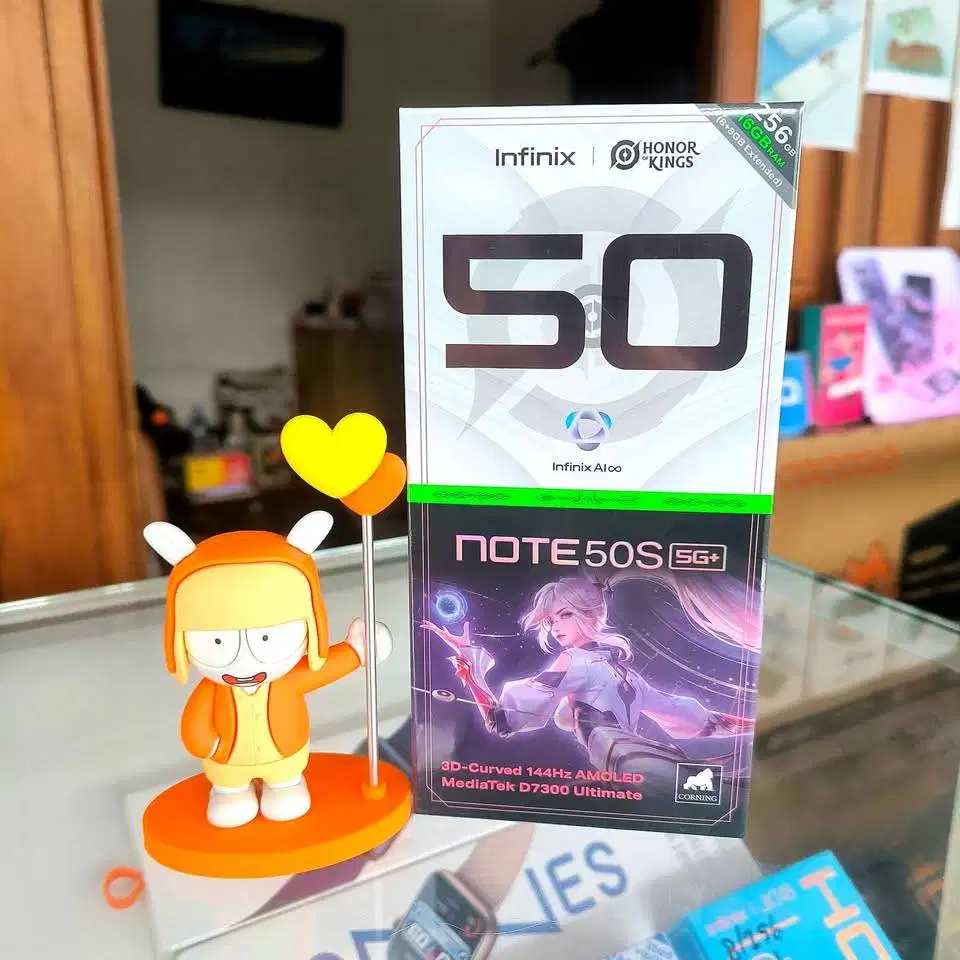 Infinix Note 50S 5G 8/256 256gb baru gress segel garansi resmi BNIB