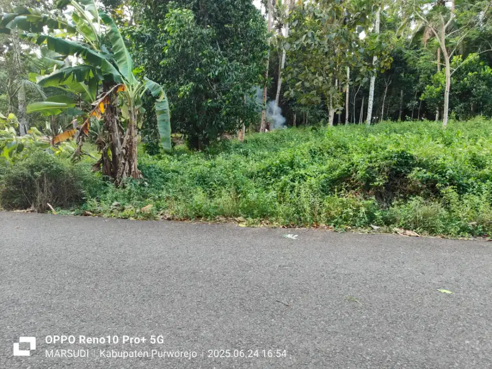 Jual tanah di ngombol di zona Industri di purworejo