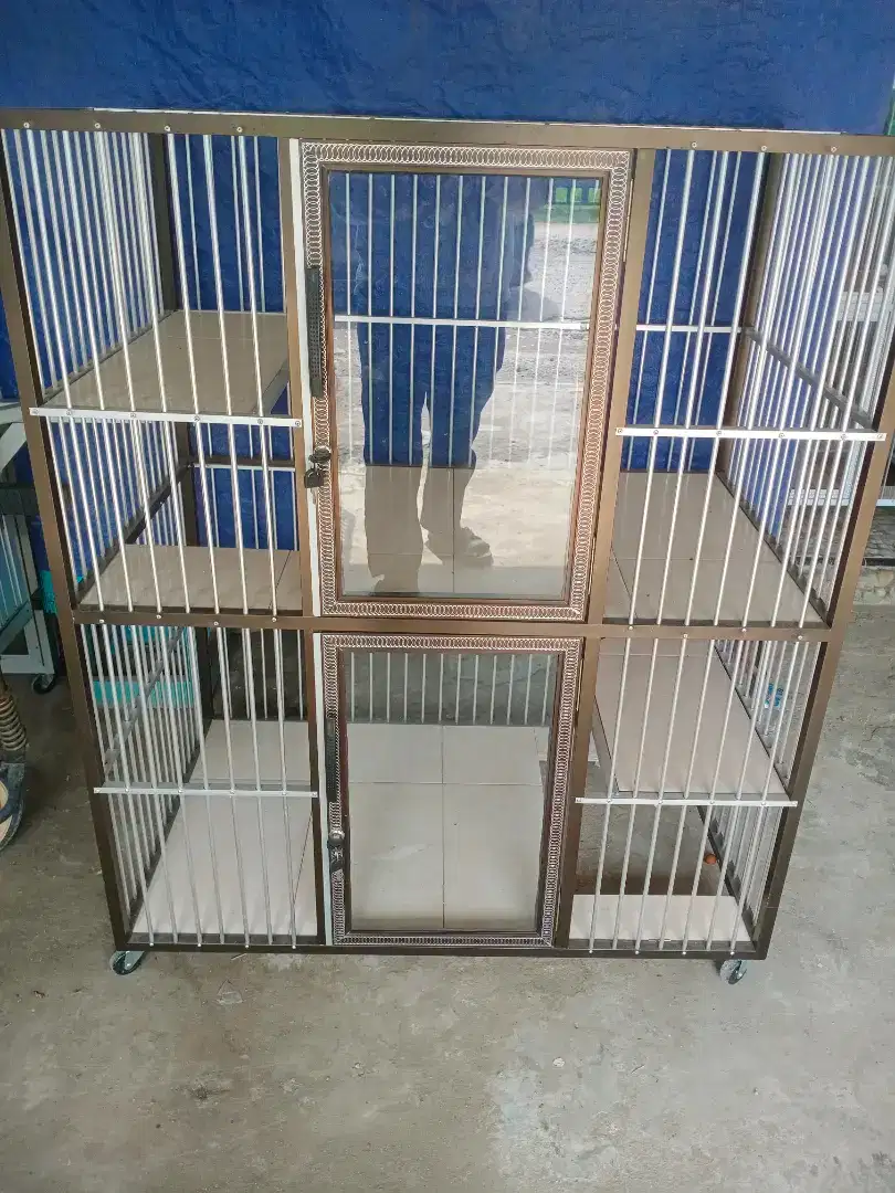 Kandang kucing 2 lantai yg minat hubungi aj tlpon,wa
