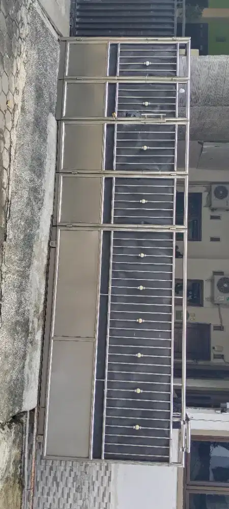 Pagar stenlis, dan pagar besi, kanopi, dll